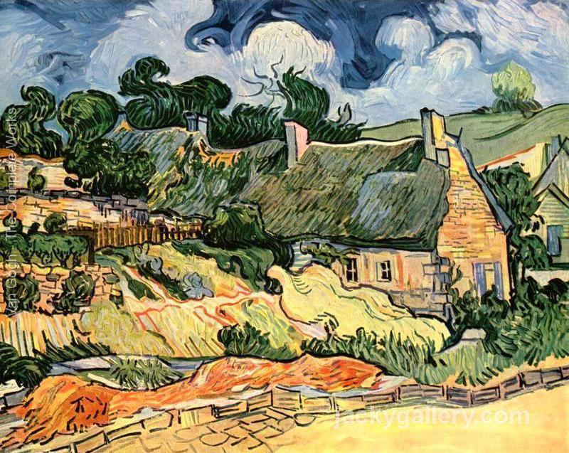 camp houses, Van Gogh painting